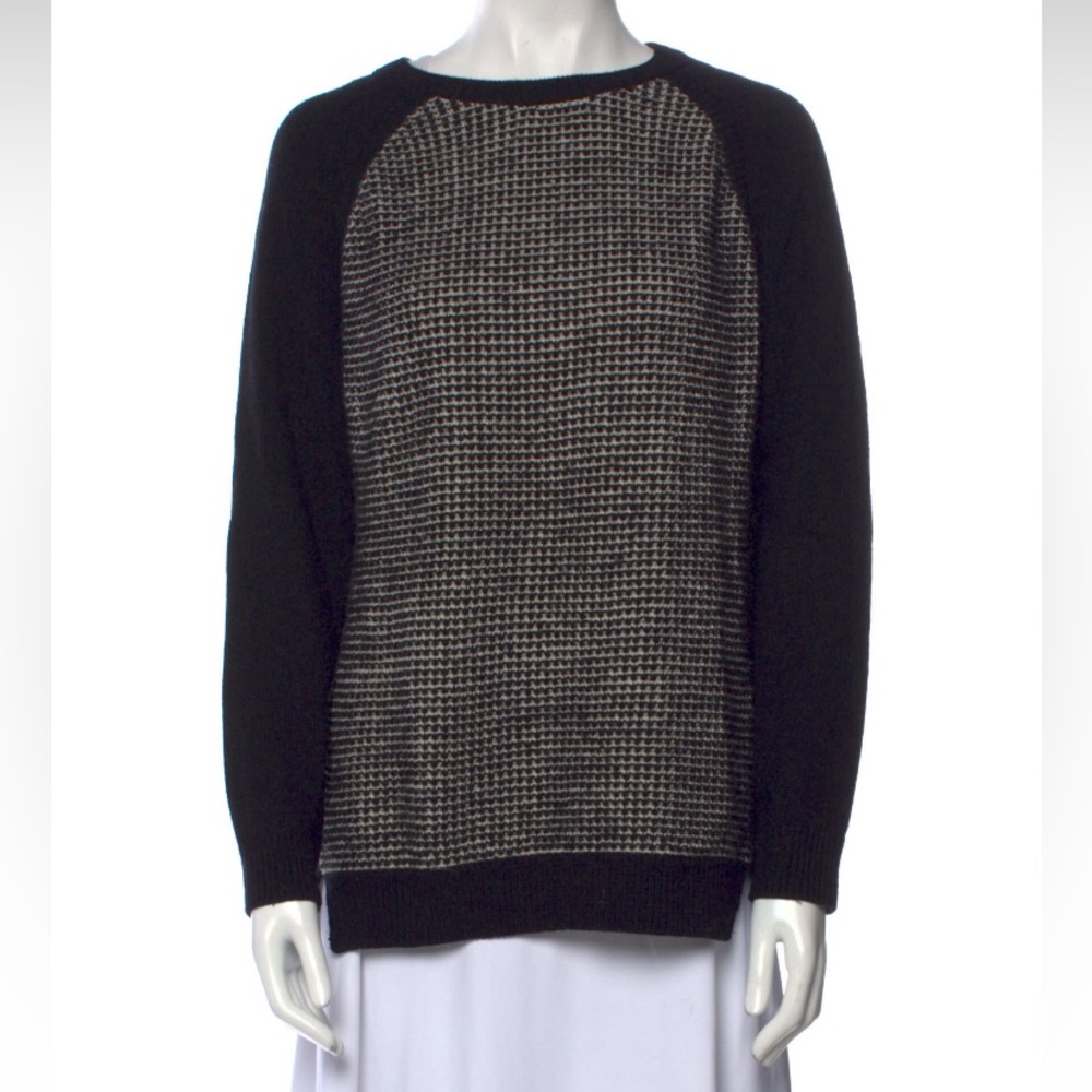 Gerard Darel Patterned Lambswool Sweater 4